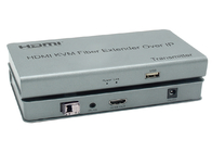SFPモジュールが付いているIP上の20KM伝達HDMI KVM繊維のエクステンダー