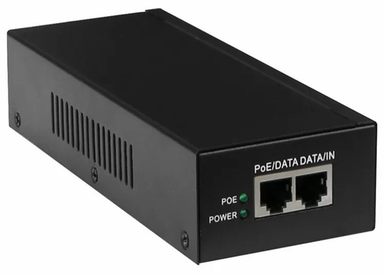 10/100/1000MギガビットPOEの注入器、100m単一の左舷POEの注入器