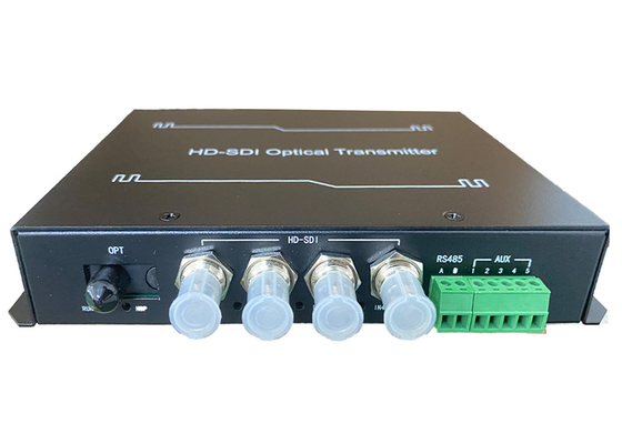 1つのSC/FC/ST/LCの港が付いている4CH HD-SDI/3G-SDI繊維のコンバーター
