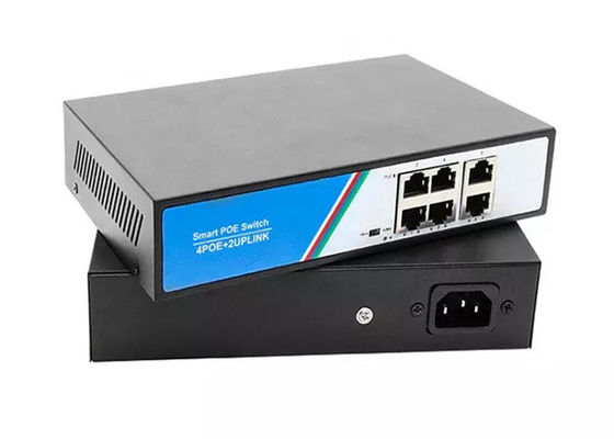 IP カメラ システム 4+2 POE ネットワーク スイッチ 100 / 250m 10 / 100Mbps