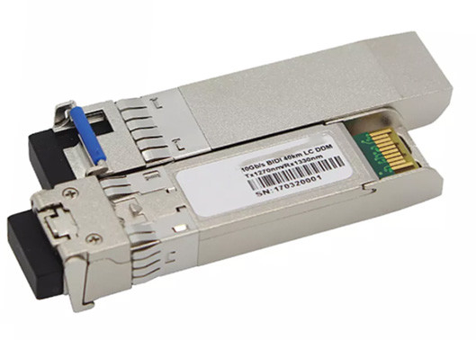 155M Bidi SFP モジュール 1310/1550nm、シンプレックス 20km LC WDM SFP モジュール