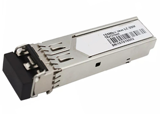 1310nm 2km 155M デュプレックス SFP モジュール、LC DDM マルチモード SFP トランシーバー