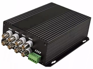 8 BNC 1データ繊維のビデオ デジタル コンバーター、同軸アナログのビデオ光学トランシーバー