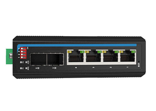 管理されたSFPスイッチ産業用 4 1000MPOEポートと 2*1000MSFPポート