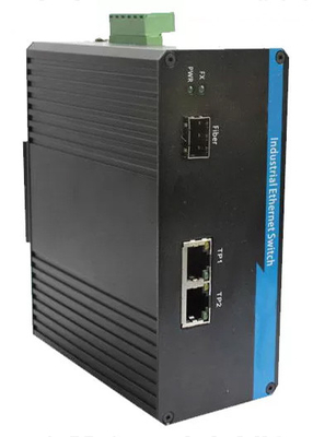 産業用イーサネットファイバースイッチ 1ポート 100BASE SFP + 2ポート 10 / 100BASE-T