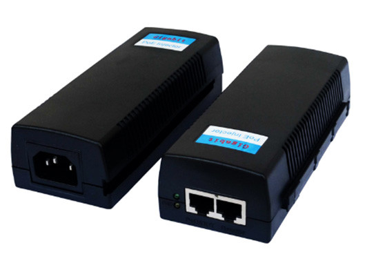 シングルポート 10/100/1000M 60W ウルトラPOEインジェクター 100-240V AC 50/60Hz 1.5A 最大入力