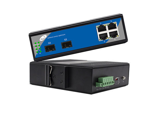 2管理されたイーサネット スイッチを滝のように落とすSFP 4 POEの港