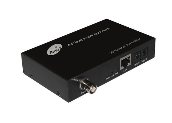 IPのコンバーター1 10/100Mbps POEのイーサネットへの95Mbps同軸1つのBNCの港