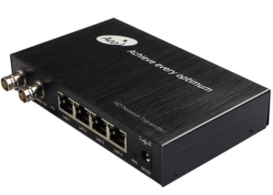 4イーサネット媒体のコンバーターへのPOE 2 BNCの港の同軸