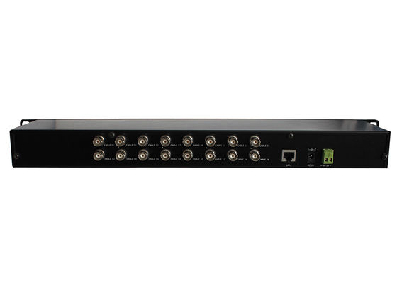 同軸コンバーター16 BNC上の170Mbpsイーサネット1ギガビットのイーサネット ポート