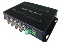 4CH HD SDI 4つのBNCの港が付いているビデオ繊維のコンバーター