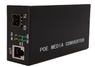 10/100/1000Mbps POE媒体のコンバーター1 POEのイーサネット ポートおよび1つのSFPの港